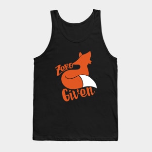 Zero FOX given Tank Top